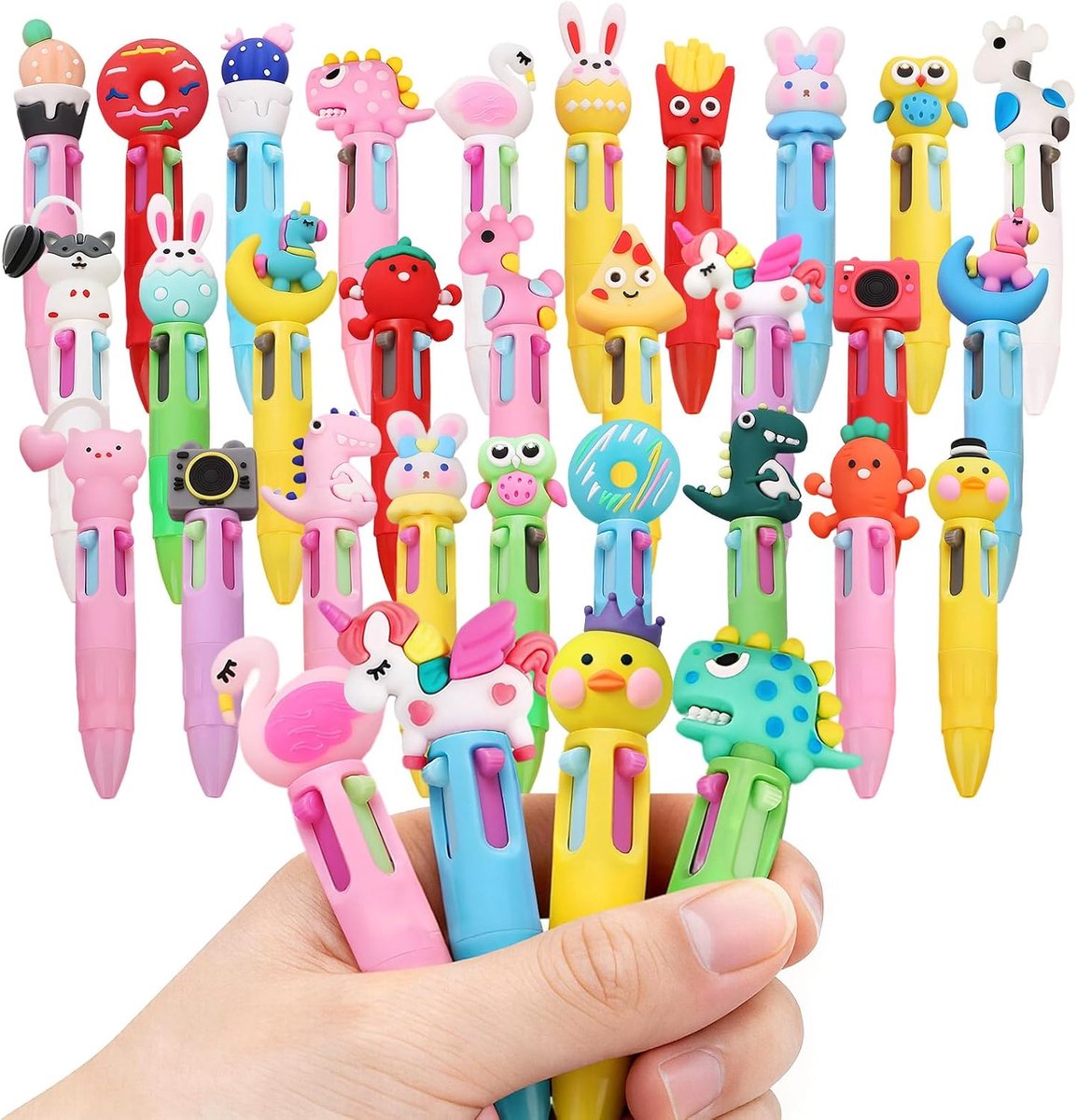 32 stuks balpennen voor uitdeelcadeautjes kinderfeestje