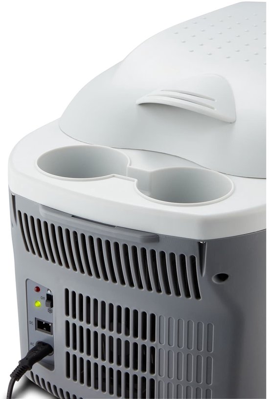 MEDION mobiele koelbox met verwarmingsfunctie (elektrisch, 2in1 koelen & verwarmen 20°C - 55°C, 16 liter inhoud, 57 Watt, 12V autoadapter, voor auto, vrachtwagen, camper, camping, tuin, MD13100) van Medion — afbeelding 2