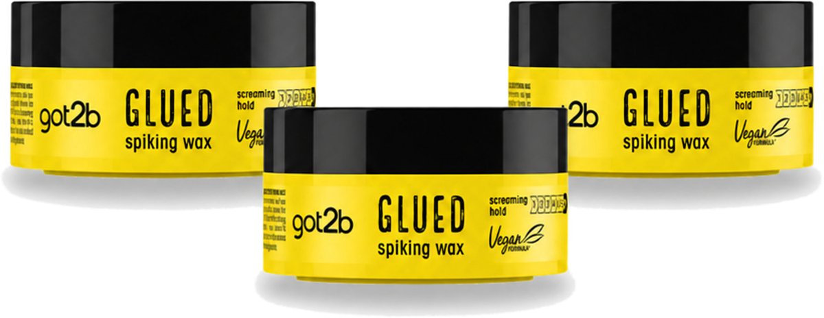 3 x Got2B - Spiking Wax - Glued - 75 ml - Voordeelverpakking - 3 stuks