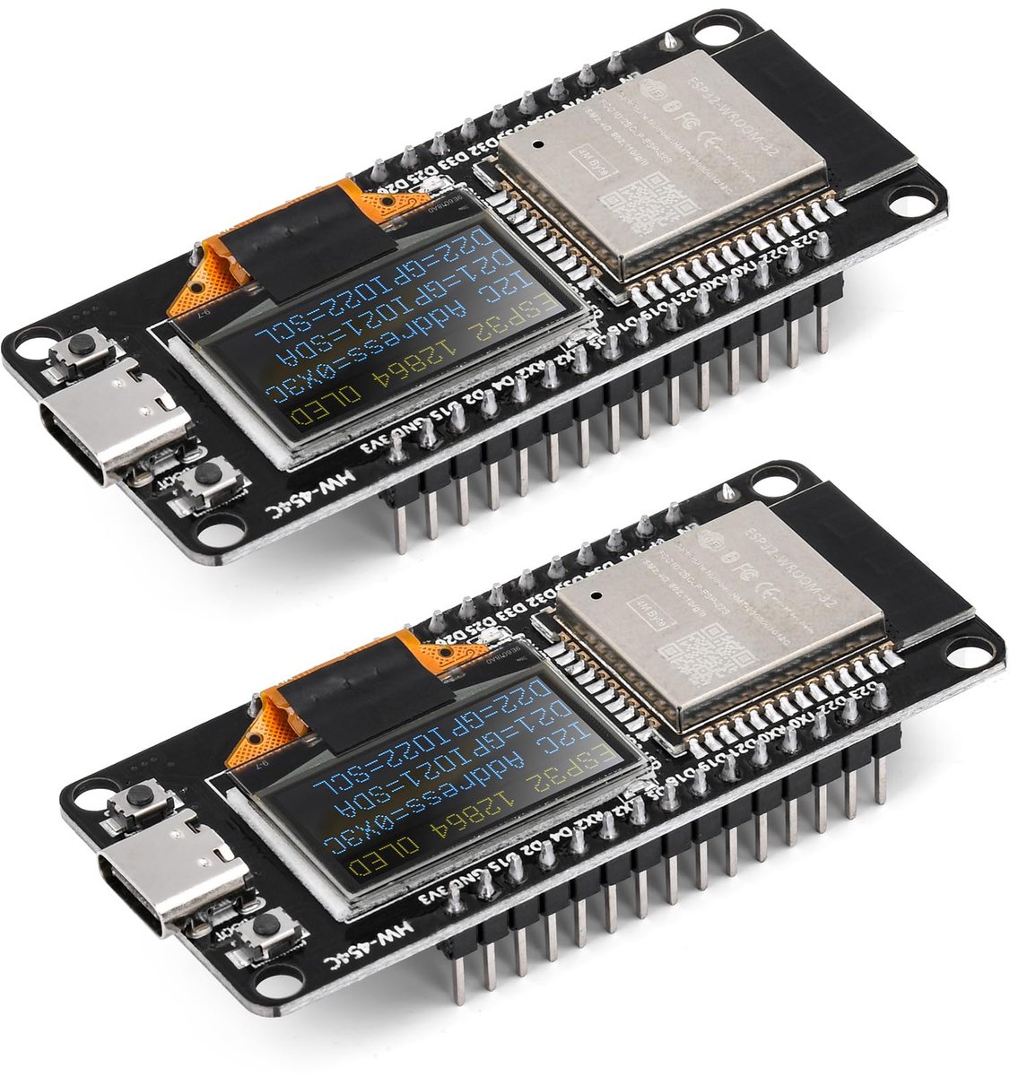 diymore Voor ESP32 ontwikkelingsplaat met OLED-display, type C, dual-core IOT board, 240 MHz, Bluetooth wifi-module - ShopVlot