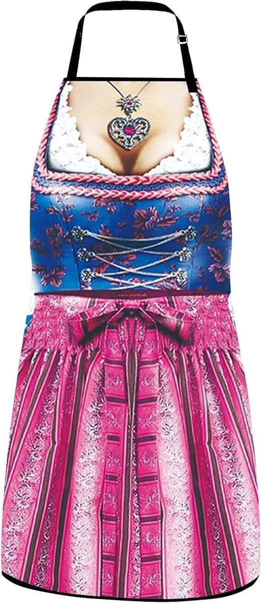 Kookschort heren - verstelbaar - Beierse barbecue stijl - ideaal voor Oktoberfest - ShopVlot