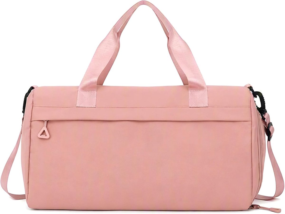 Sporttas voor dames en heren, reistas, sporttas, 20-35 liter, Roze - ShopVlot
