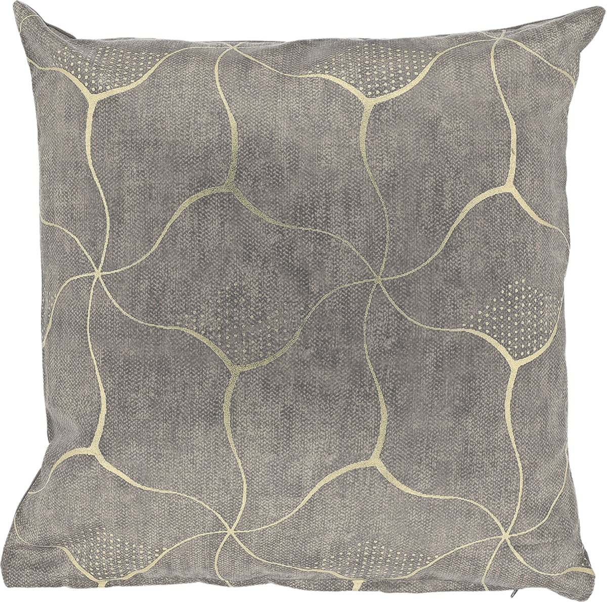 Unique Living Sierkussen Celina 45x45cm - Chateau Grey Grijs