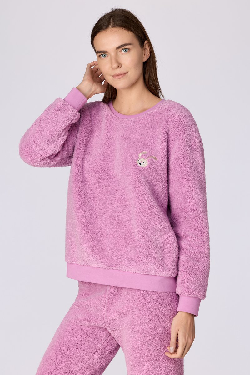 Woody Unisex sweater en broek roze