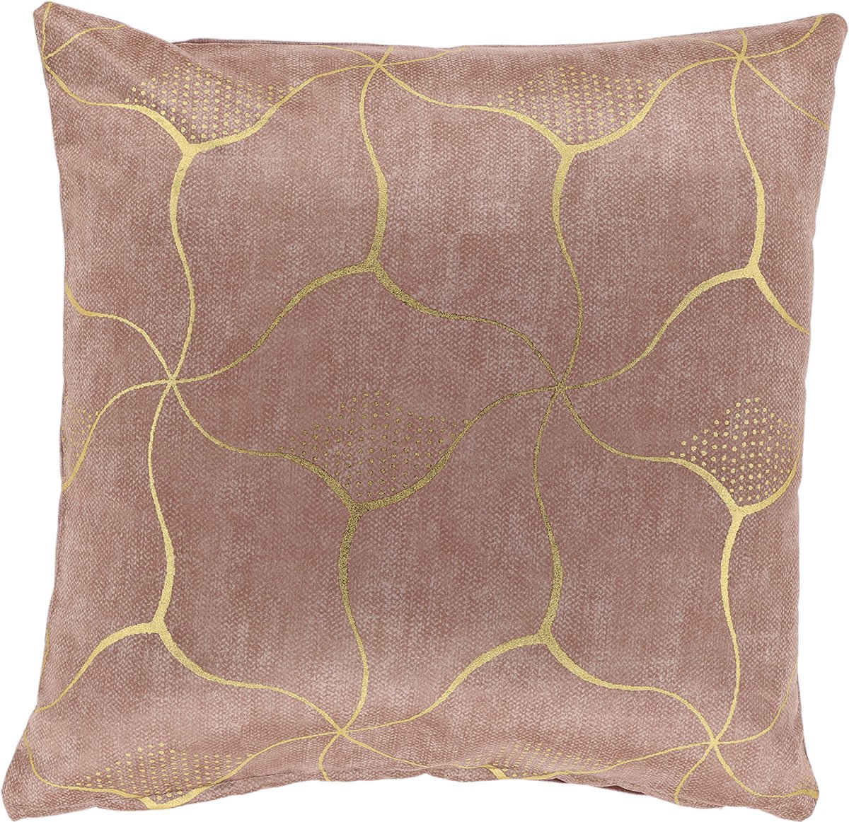 Unique Living Sierkussen Celina 45x45cm - Old Pink Roze