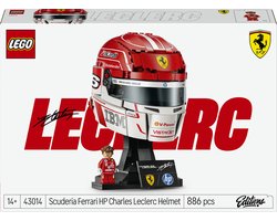 LEGO Editions Scuderia Ferrari HP Helm van Charles Leclerc F1 Auto Bouwpakket voor Kinderen 43014 Image