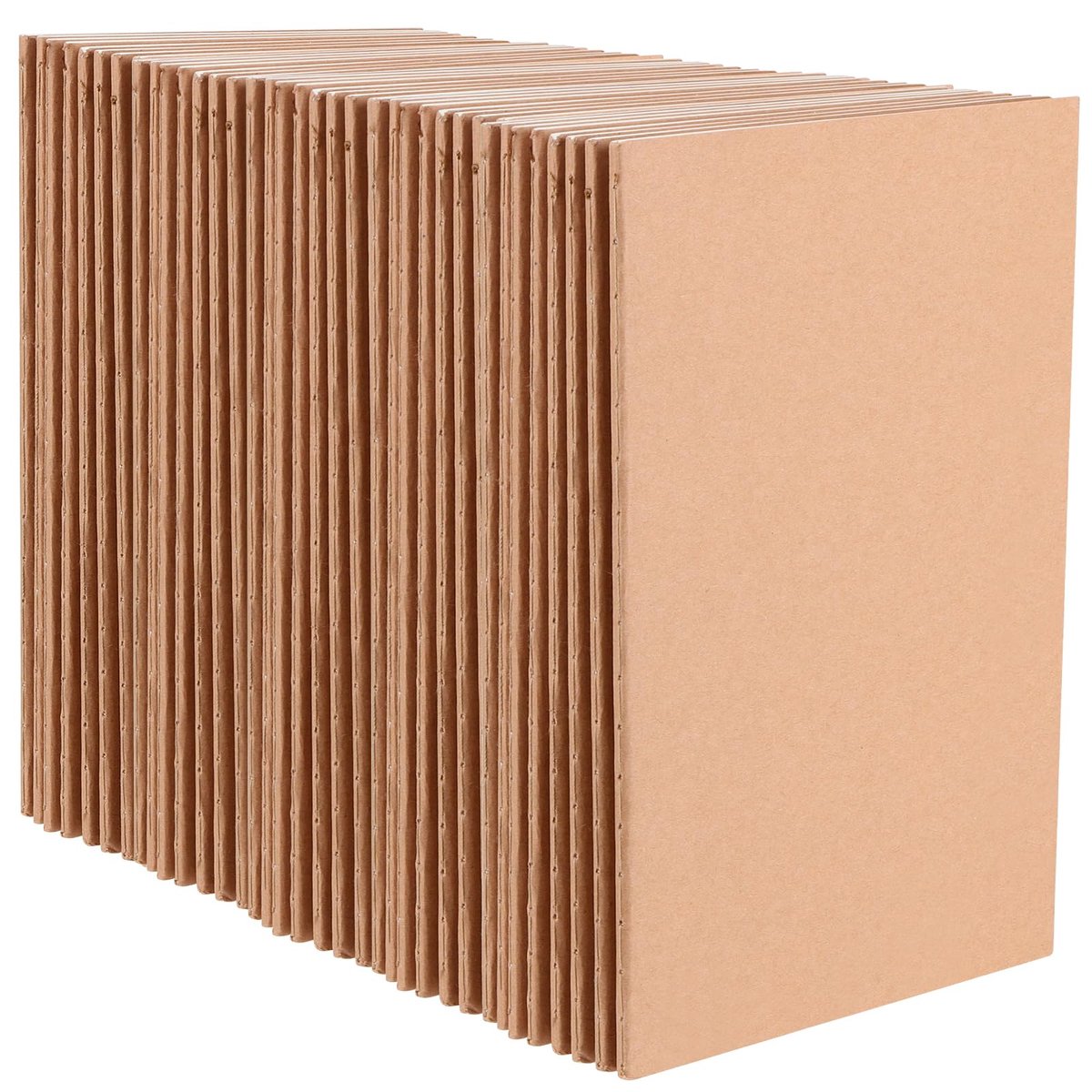 JEUIHAU 40 stuks A5 blanco notitieboek, 14 × 20,5 cm kraftpapier notitieboek, effen notitieblok bulk voor kunstenaars - ShopVlot