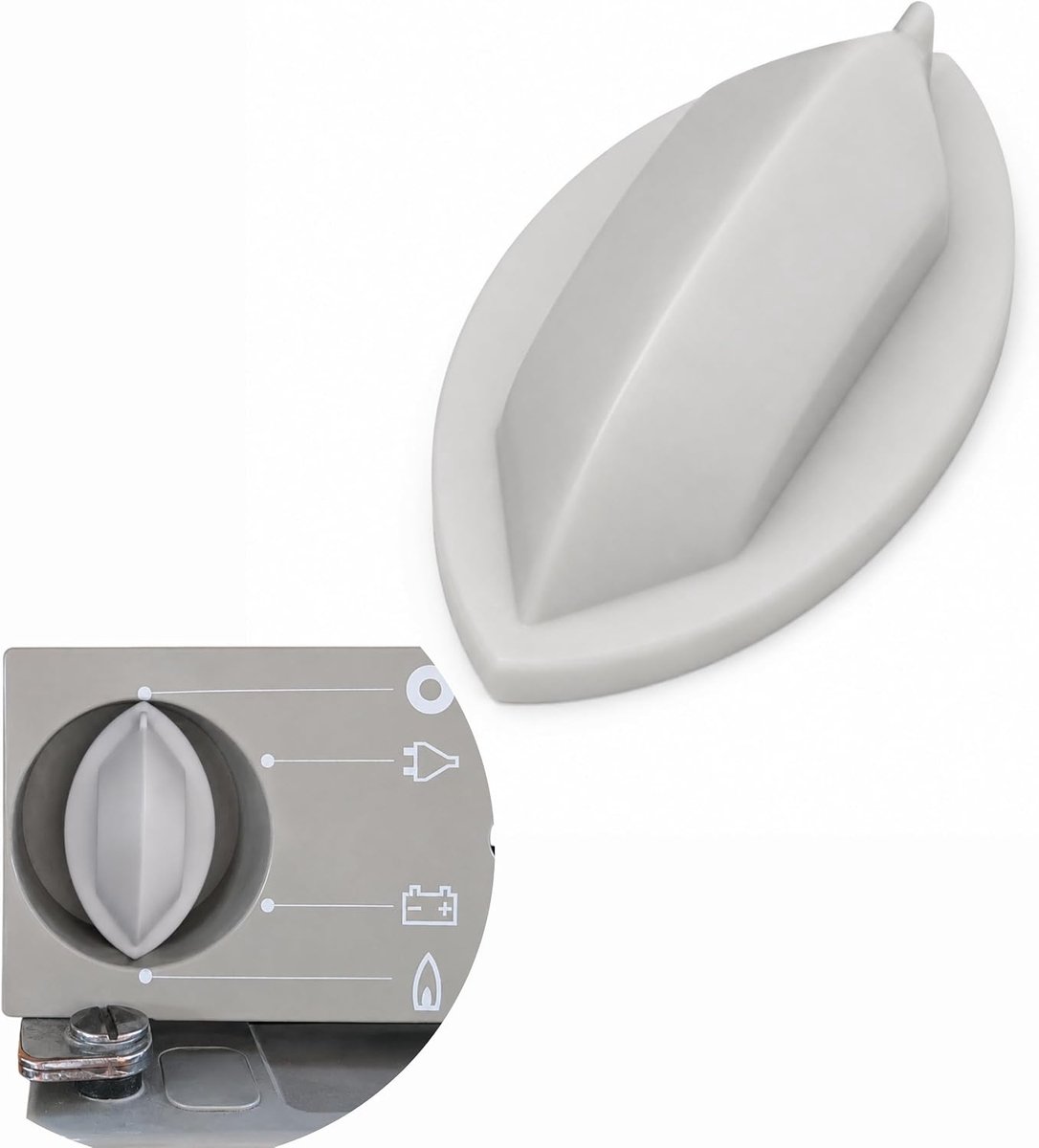 Rotary Knob Selector Switch Compatible with Dometic Electrolux RM Refrigerator, Replacement Switch Knob for RM 6270 - ShopVlot