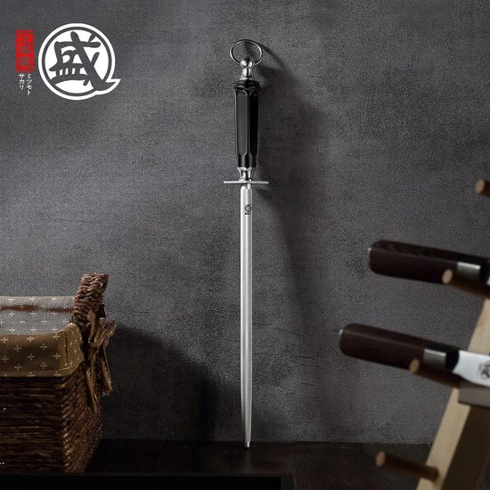 Messenslijpstaaf - Diamant - 40 cm - Ronde staaf — afbeelding 5