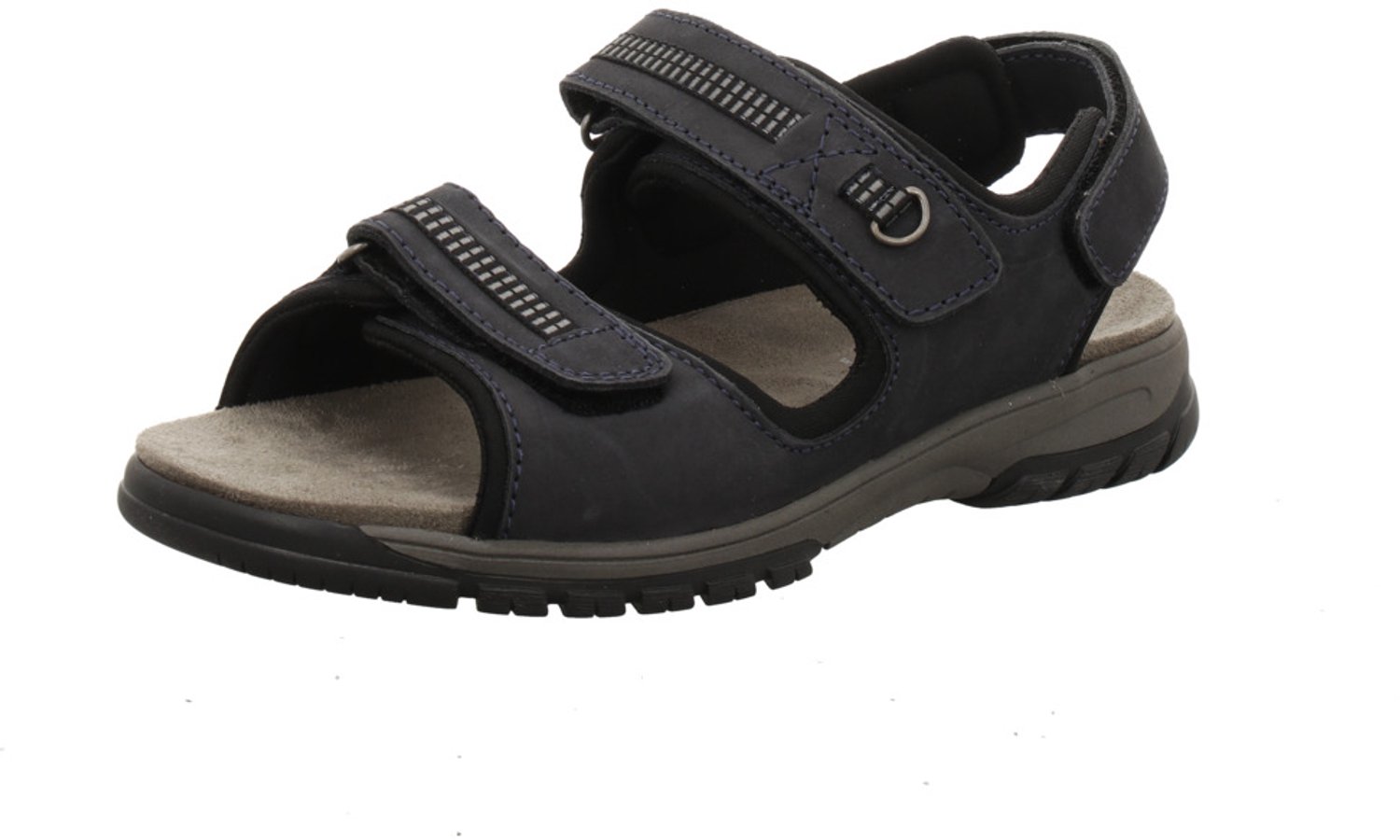 Waldläufer 372002 Harald blau heren sandalen Blauw