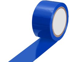 Verpakkingstape - 6 cm x 80 m - Donkerblauw