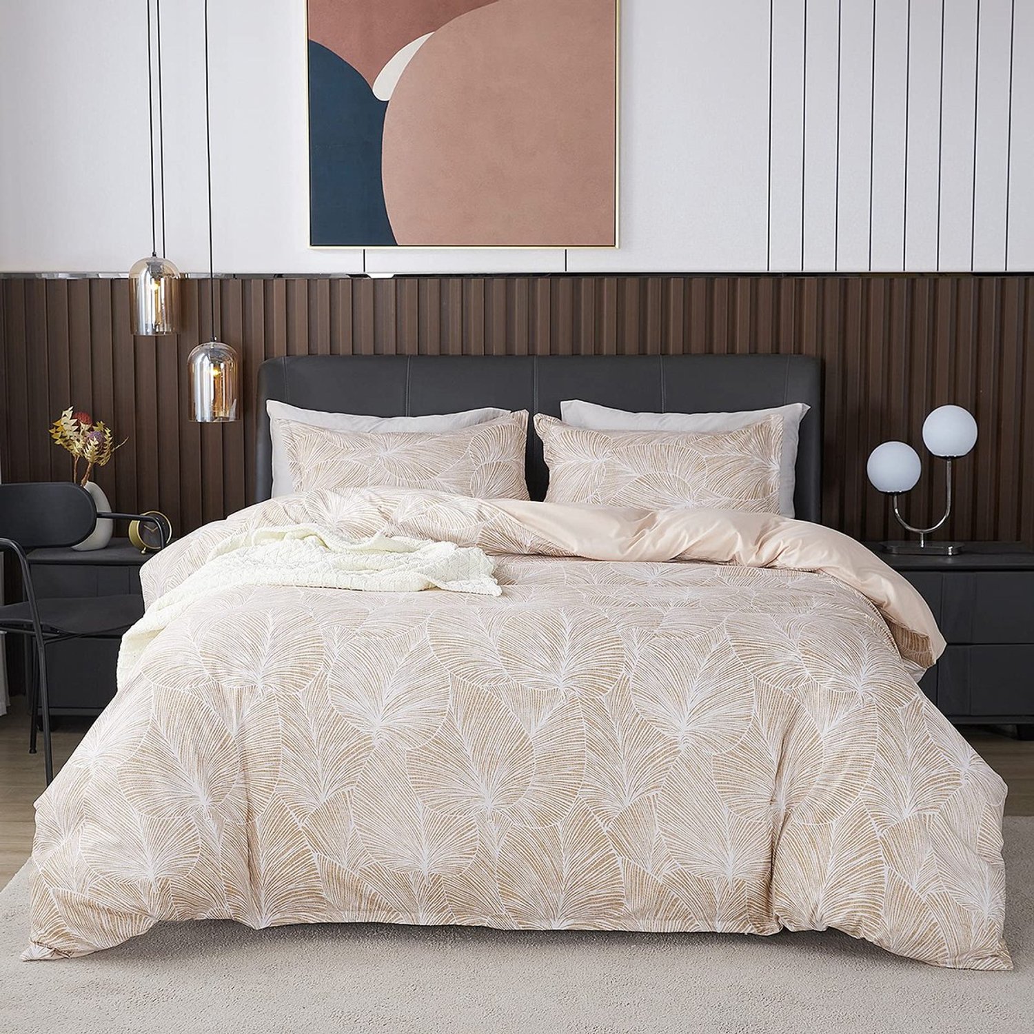 Duraxl Dekbedovertrek - 135 x 200 cm - Microvezel - Beige