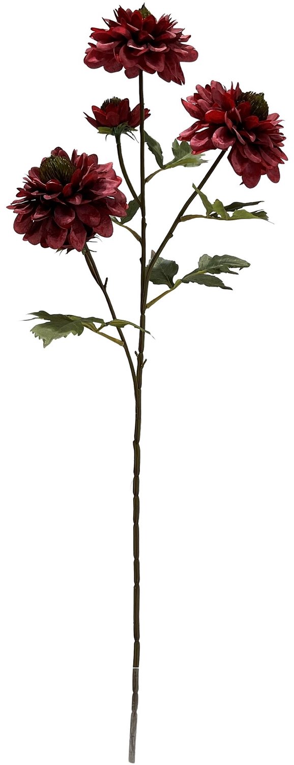 homebound by ky Kunsttak Zonnehoed 74cm burgundy Rood