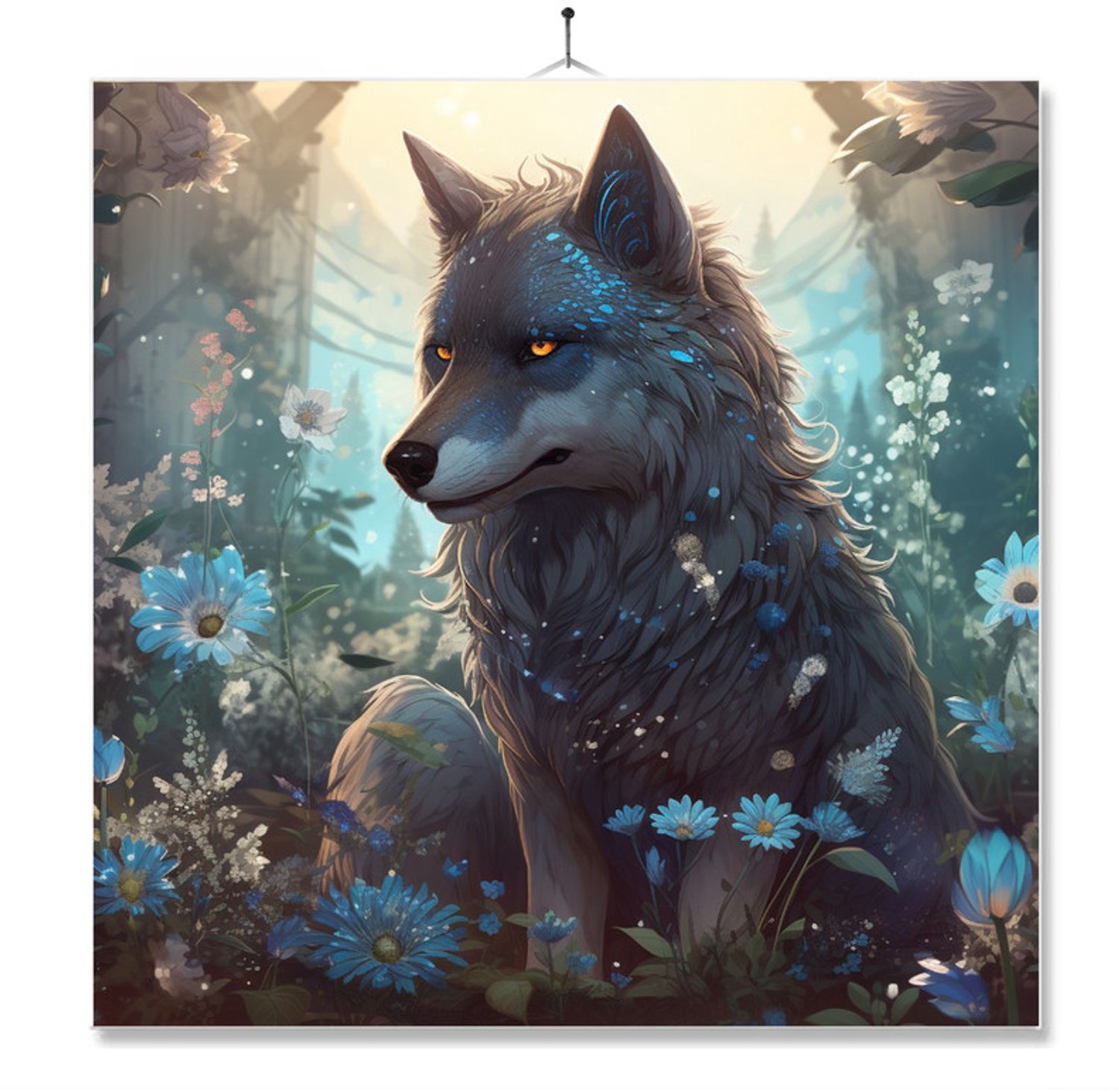 MC Living Tegel Met Opdruk | Wolf Ontwerp 45