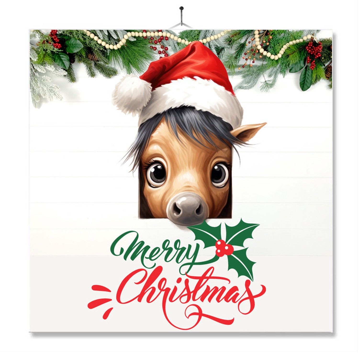 MC Living Tegel Met Opdruk | Kerst | Geschenk | Merry Christmas Dier Ontwerp 7