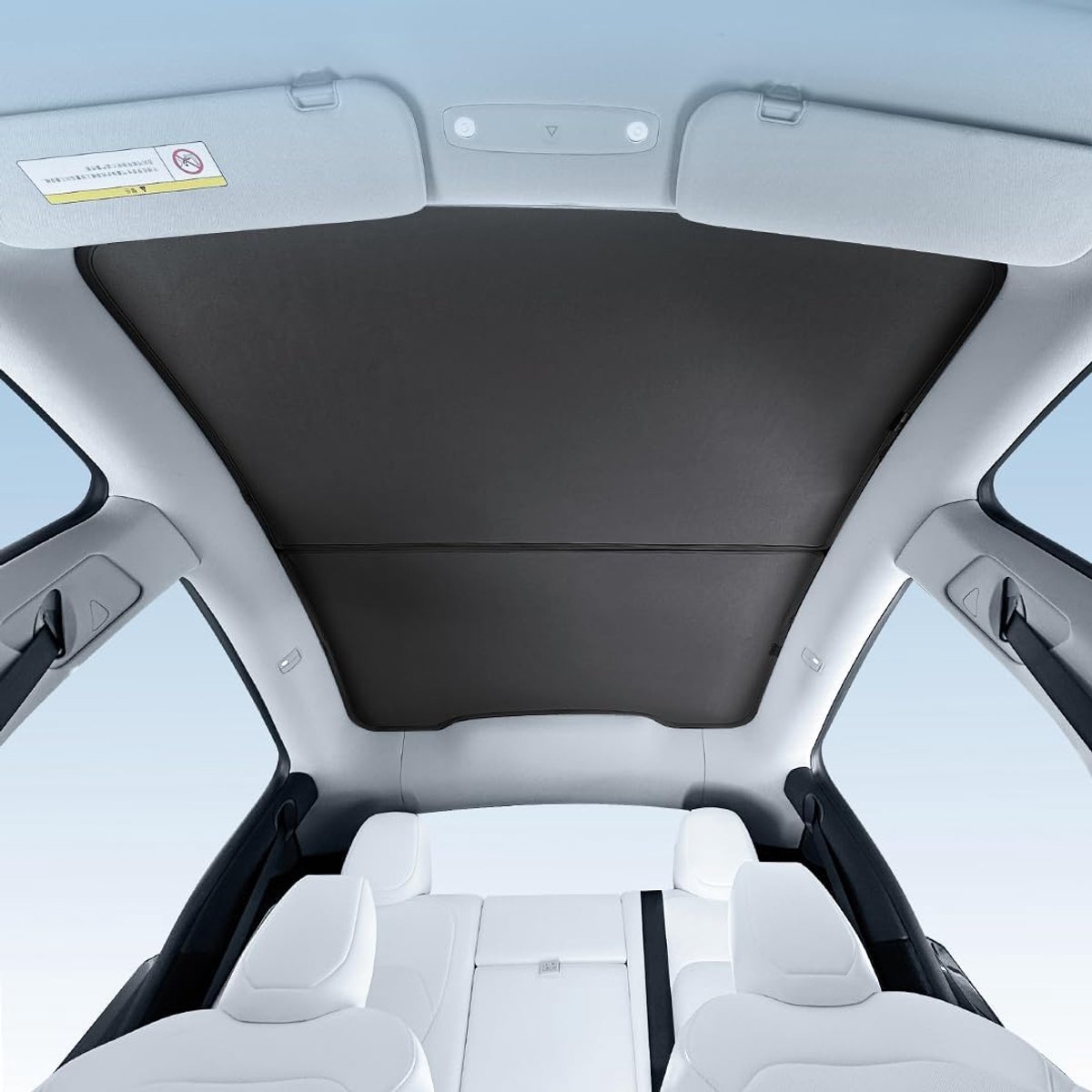 Zonwering voor het nieuwe Tesla Model Y van 2025, isolatie, warmte- en uv-bescherming, zonwering voor het glazen dak, accessoires