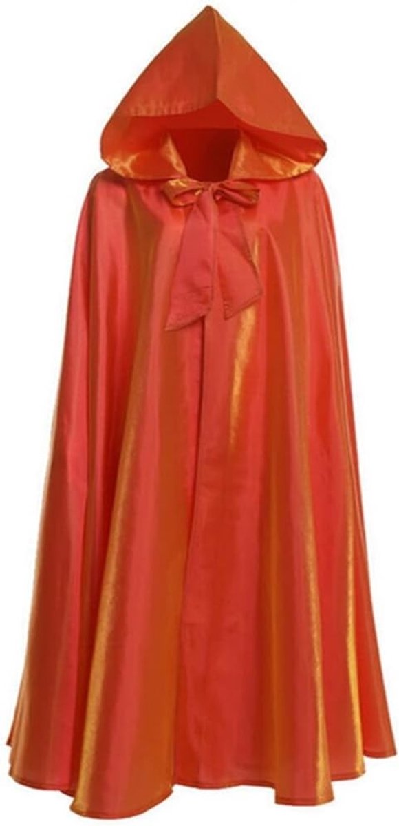 Unisex Halloween Kapmantel voor Grim Reaper, Vampier en Heks - Lange Kostuum Robe voor Carnaval en Feestjes voor Volwassenen en Kinderen