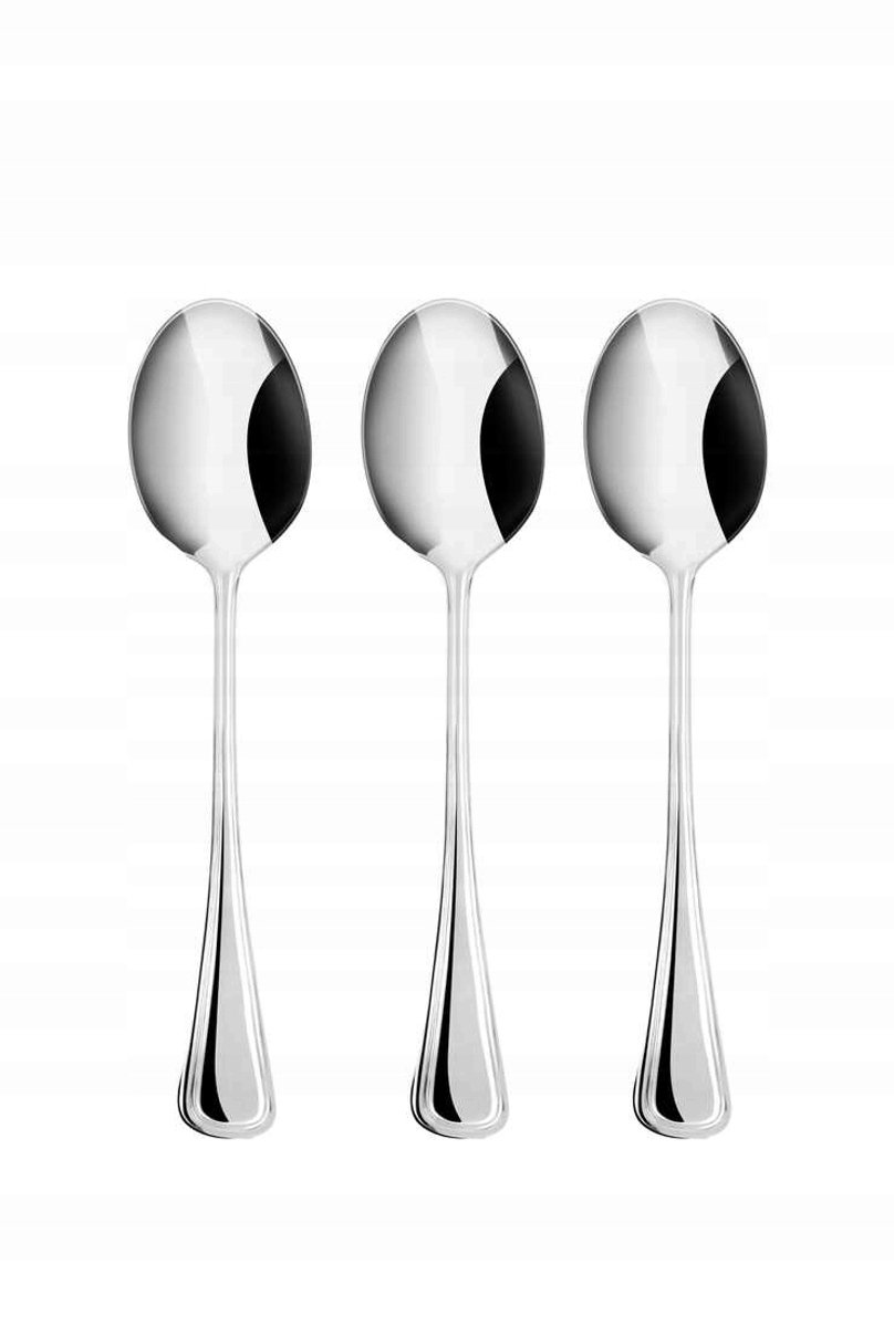 Kulig London Theelepels Set van 3 - 14,3 cm - Roestvrij Staal