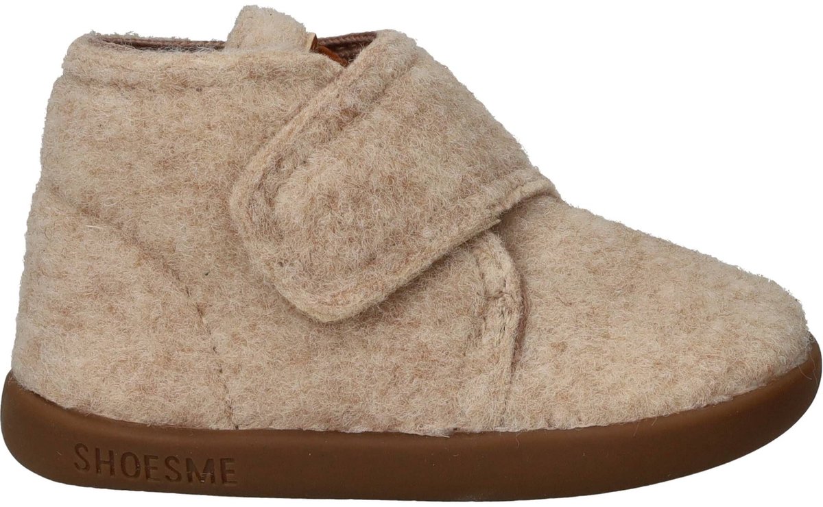Shoesme Pantoffels - Jongens - Beige - Maat:27