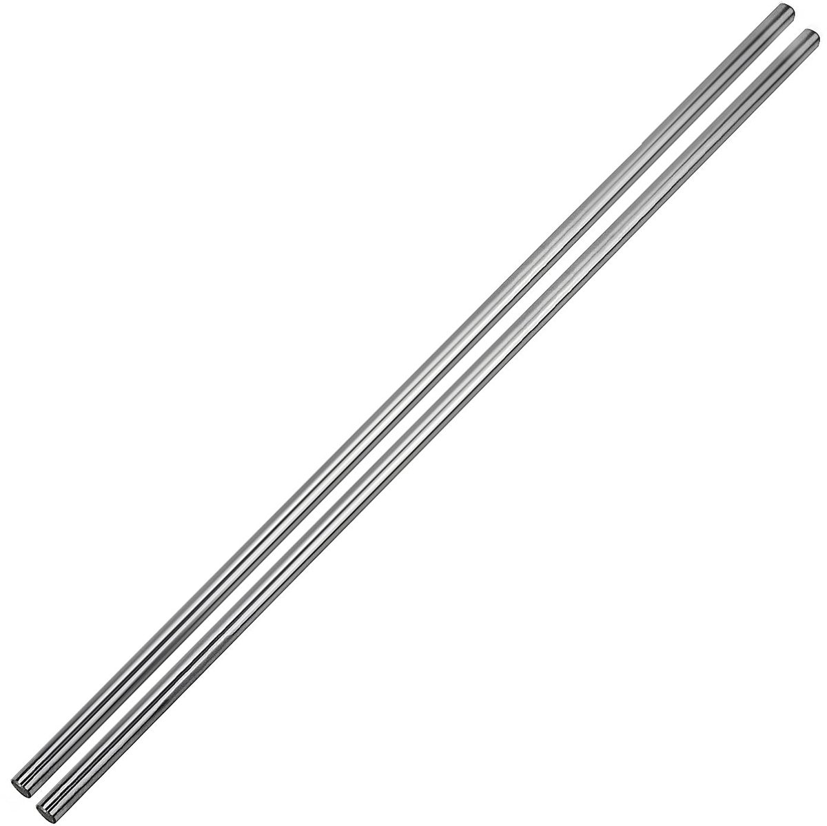 2 stuks lineaire as, rechte ronde stang, 10 mm x 250 mm, diameter 10 mm, lineaire geleiding, horizontale precisie-as - ShopVlot