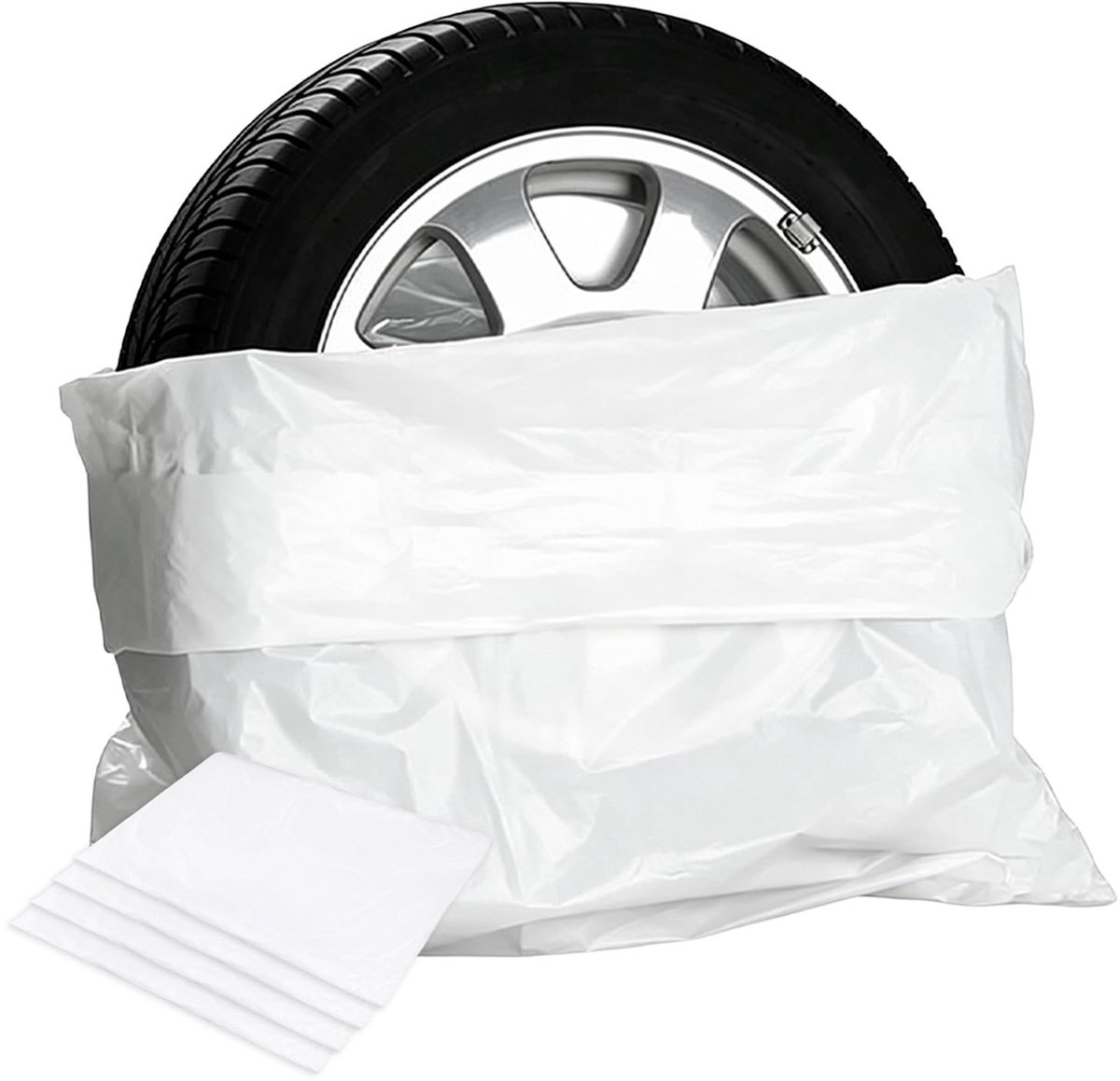Bandenzakken set van 4 - Geschikt voor banden tot 22 inch - Duurzaam materiaal - Ideaal voor opslag - ShopVlot