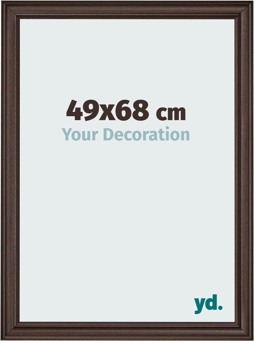 yd. Your Decoration - Fotolijst 49x68 cm - MDF - Eiken Donker - Lazio