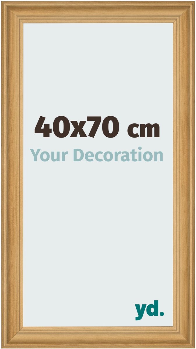 yd. Your Decoration - Fotolijst 40x70 cm - MDF - Dennen Houtnerf - Lazio