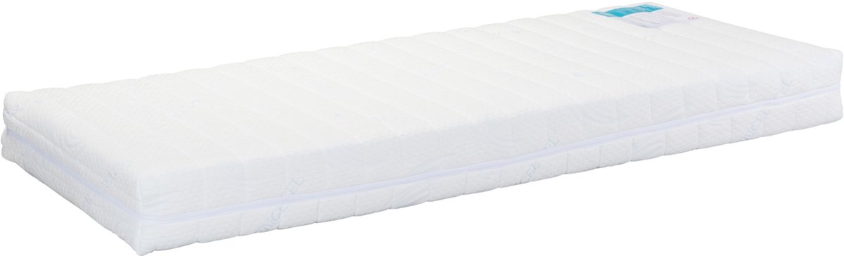Pretura Junior de Luxe Matras - 120 x 200 x 19 cm Wit