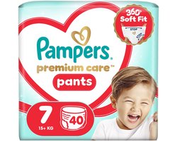 Pampers Premium Care Maat 7 - 40 Pants, 15+ kg, Optimale Bescherming