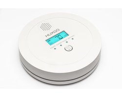 HUXGO® Koolmonoxide Detector HXAC03 - Hoge-Precisie CO-Sensor, Verlicht LCD-Scherm - ShopVlot