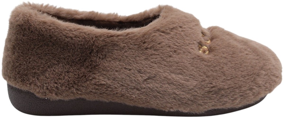 Scapa - Pantoffels - Bruin - Vrouwen - Maat 36 -