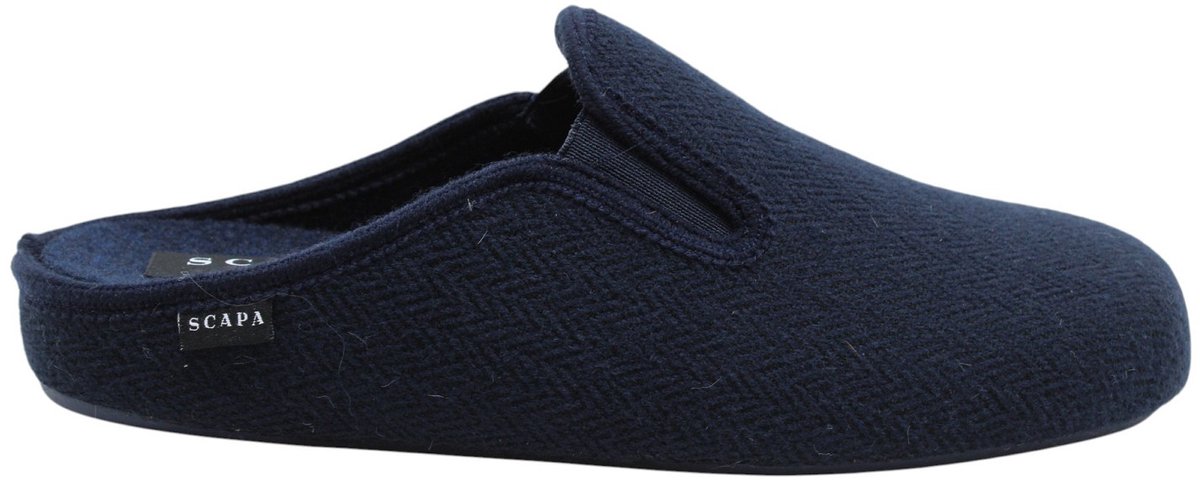 Scapa - Pantoffels - Blauw - Heren - Maat 45 -