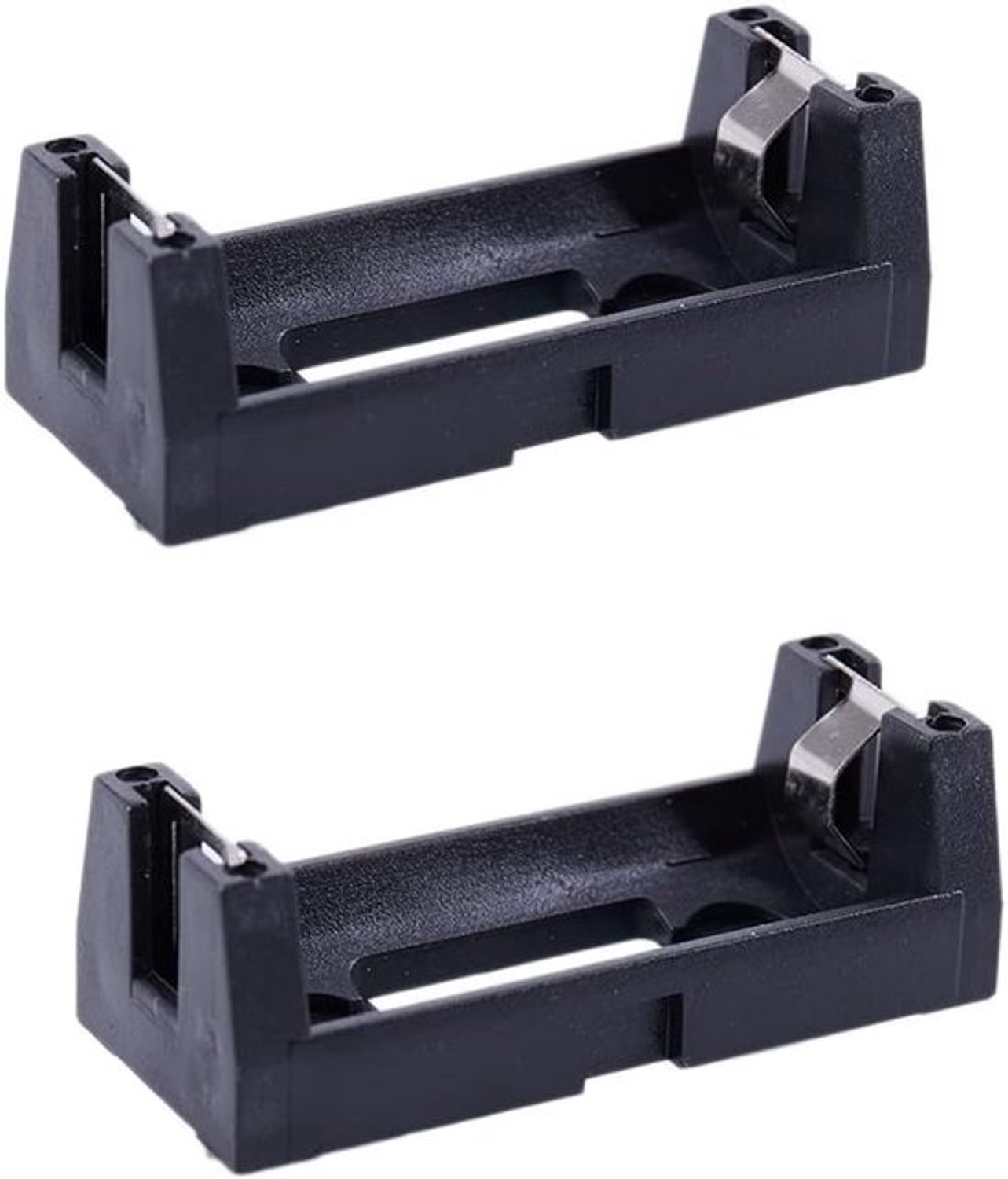 Houder voor batterijen - Behuizing voor batterij - Voor reparatie van elektronica - Geschikt voor 3V 123A batterij - 43 x 18 x 14 cm