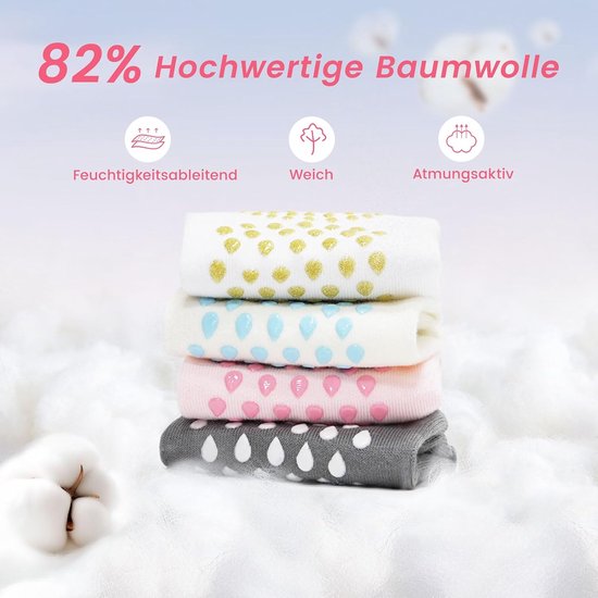 Antislip Sokken Dames - Yoga, Pilates & Barre - Ademend Katoen — afbeelding 4