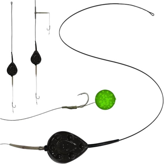 Merkloos Inline Lood Set 5x 90g met Anti-Knoop Huls — afbeelding 2