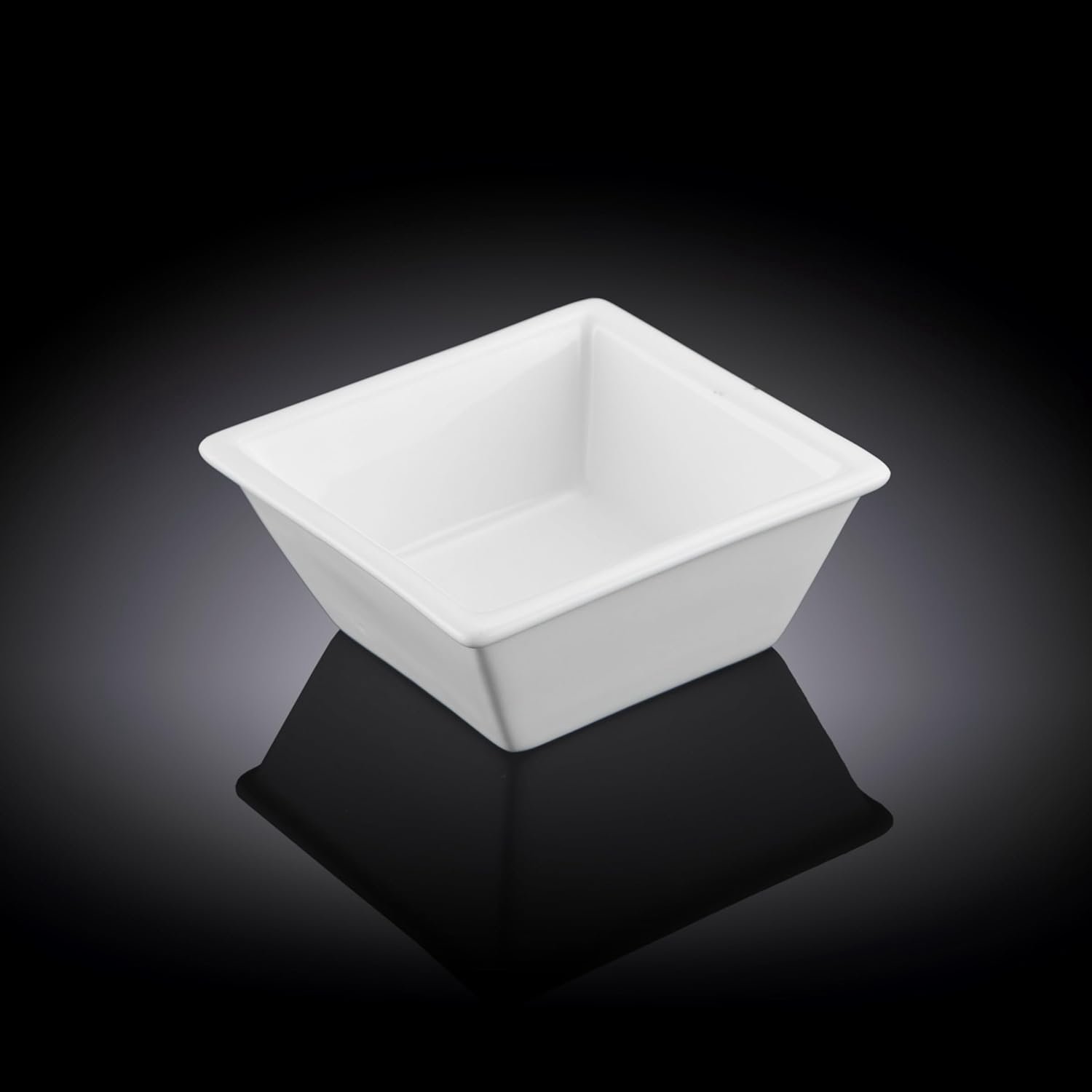 Wilmax Schaal 90 ml 7.5 cm van Porselein, Wit WL-992546/A