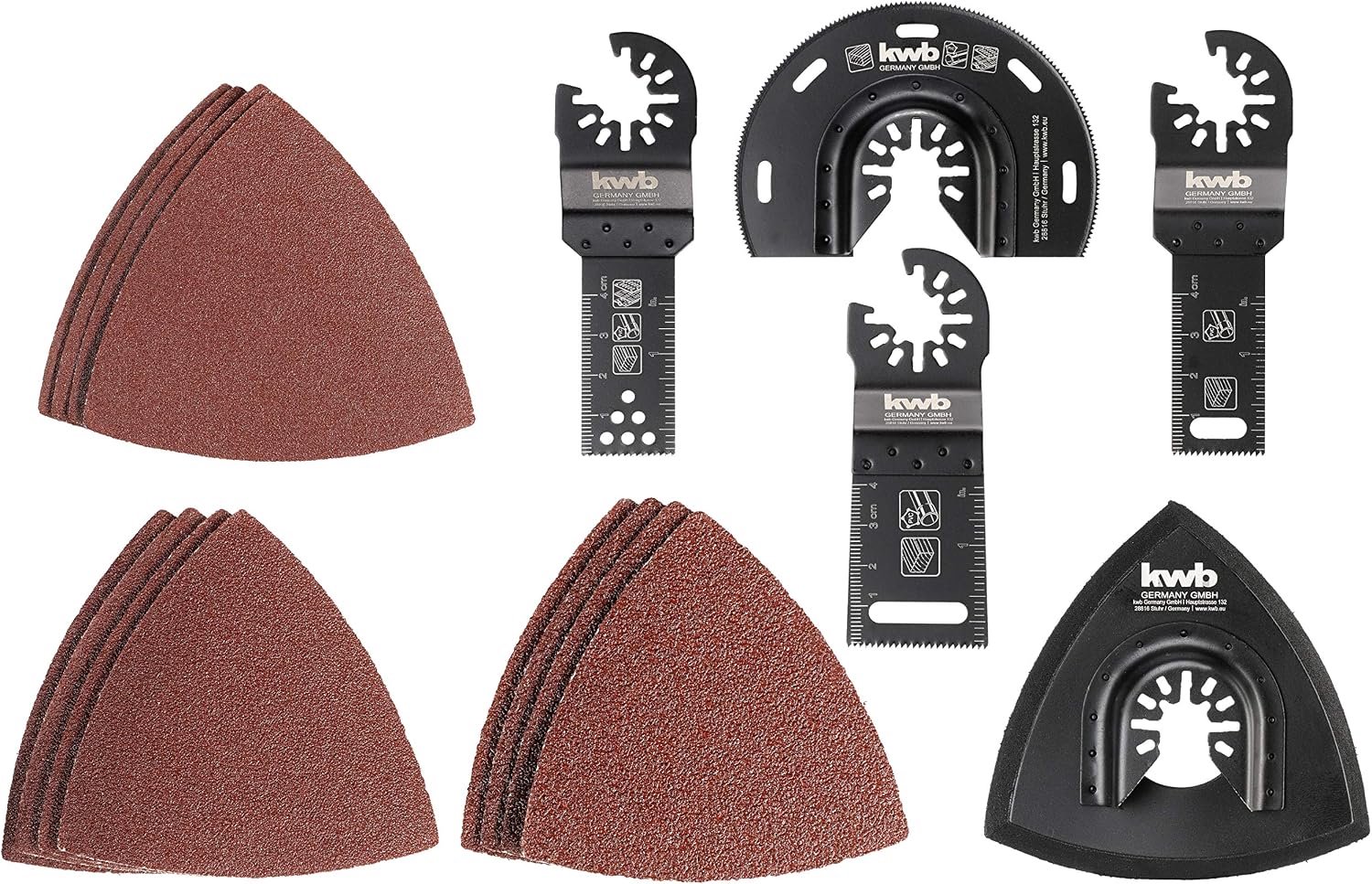 Einhell Multitool Starterkit 17-delig - Hout, Metaal & Kunststof