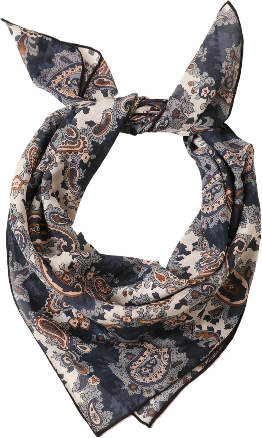 Unisex Zijde Katoen Mix Neckerchief 65x65cm - Bandana Sjaal