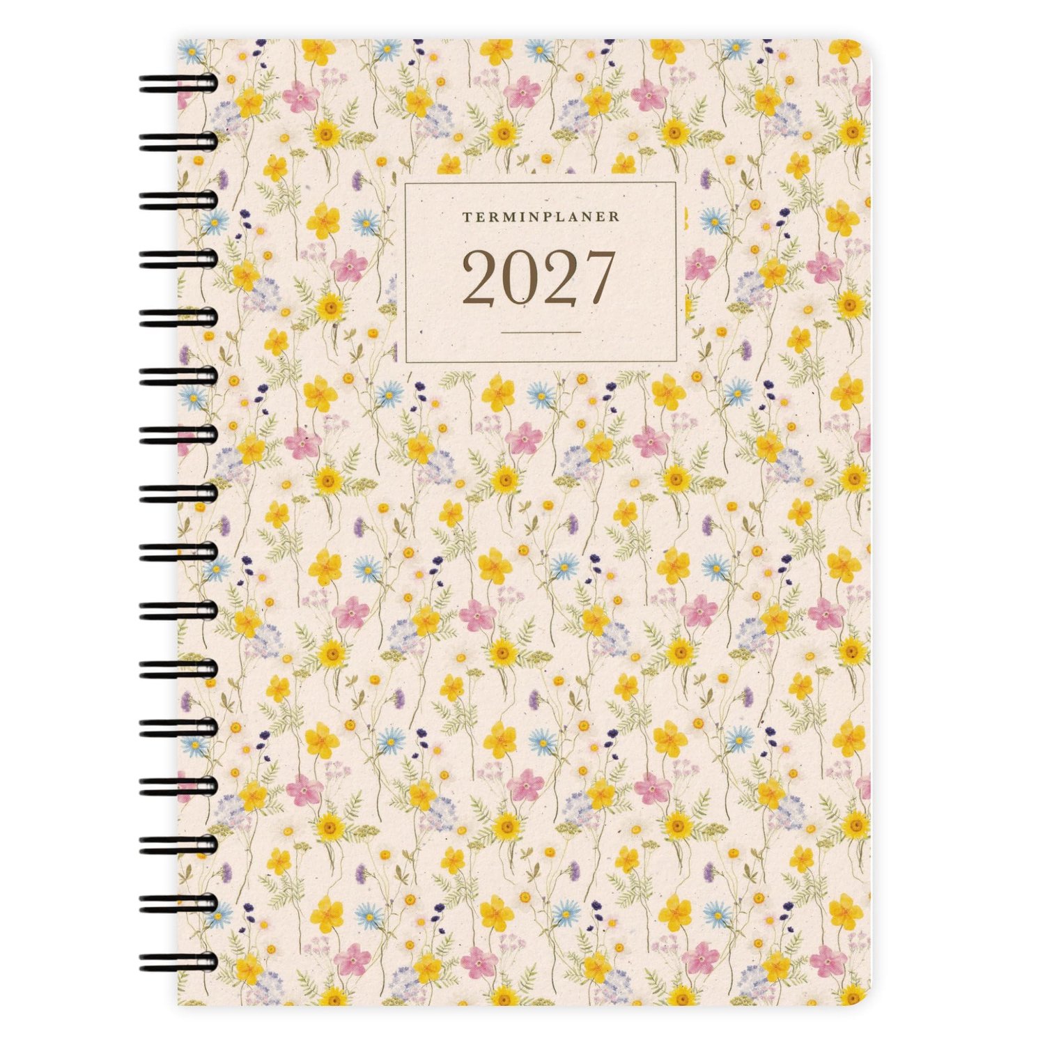 1122 Kalender A5 2026 - Wildflowers - Flexibele Indeling