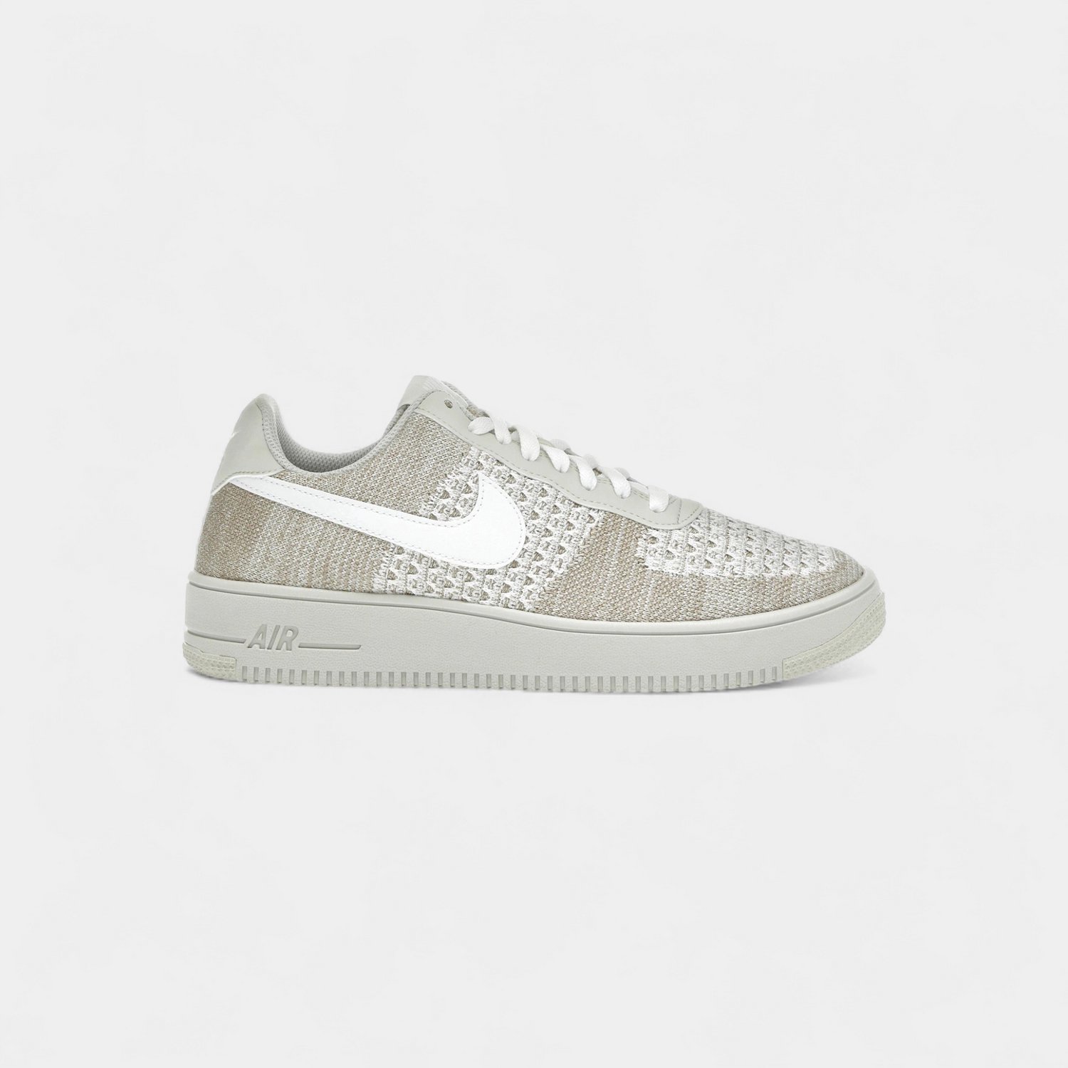 Nike Air Force 1 Flyknit 2.0 Light Bone Wit