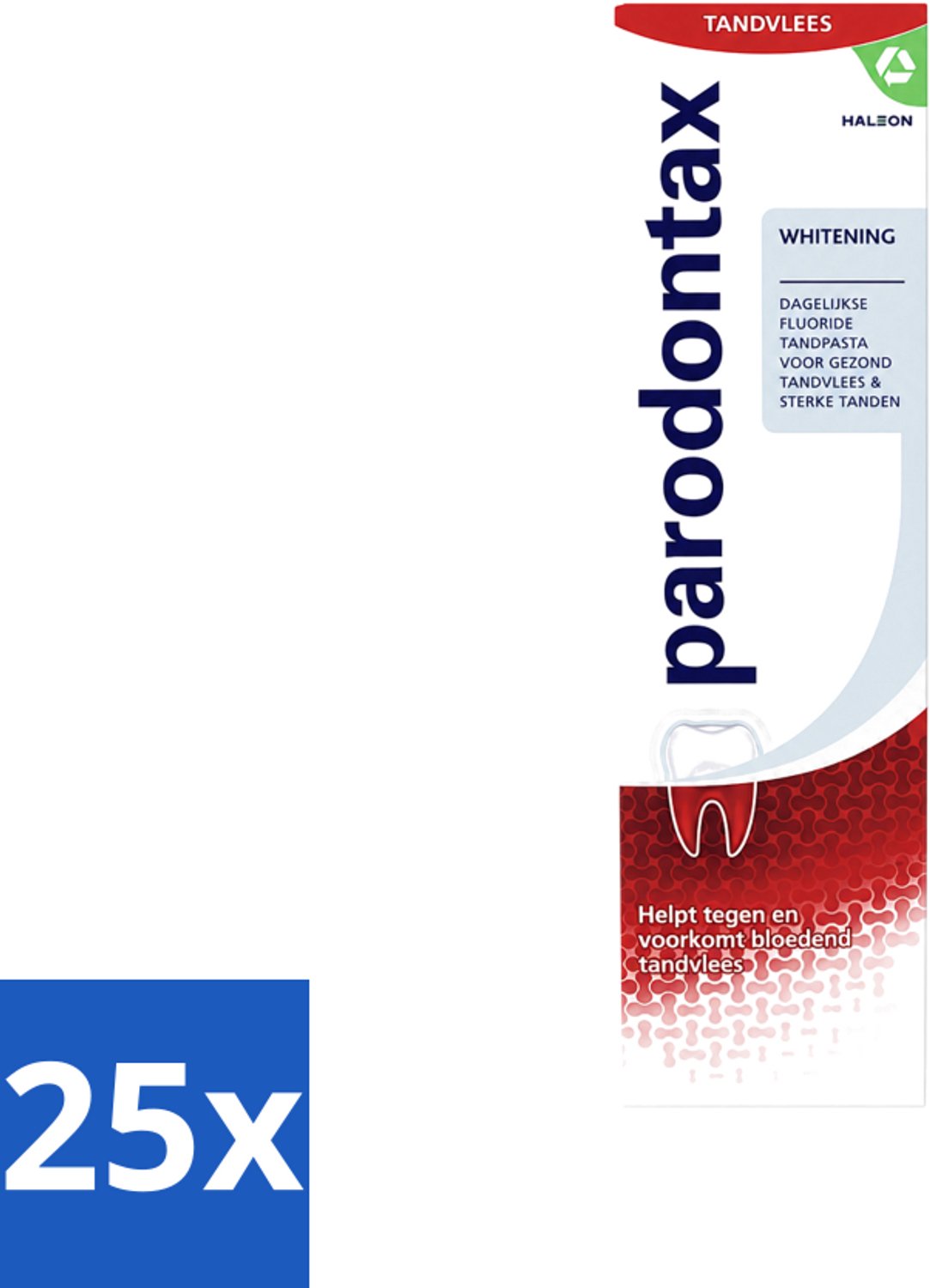 25 x Parodontax - Tandpasta - Whitening - 75ml - Voordeelverpakking - 25 stuks