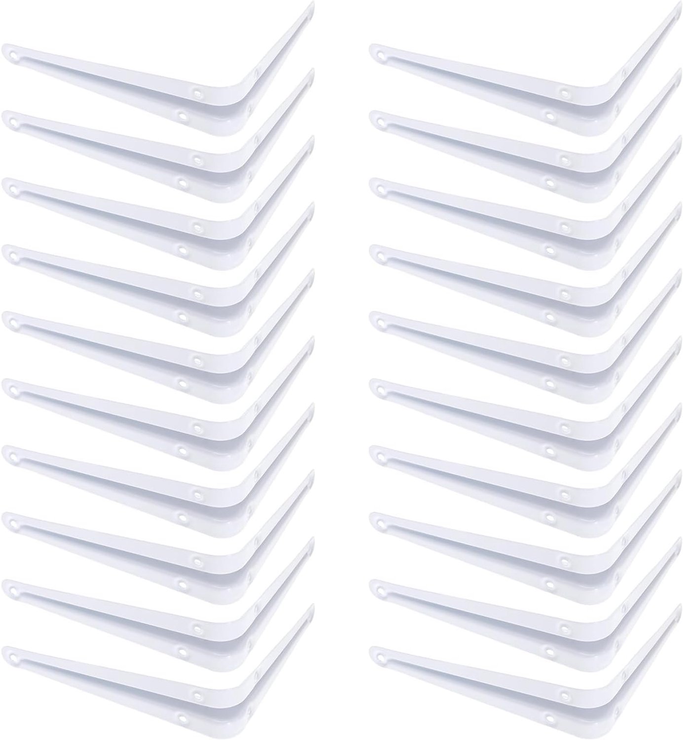 20x L-hoekbeugels 150x125mm - Verstevig uw meubels