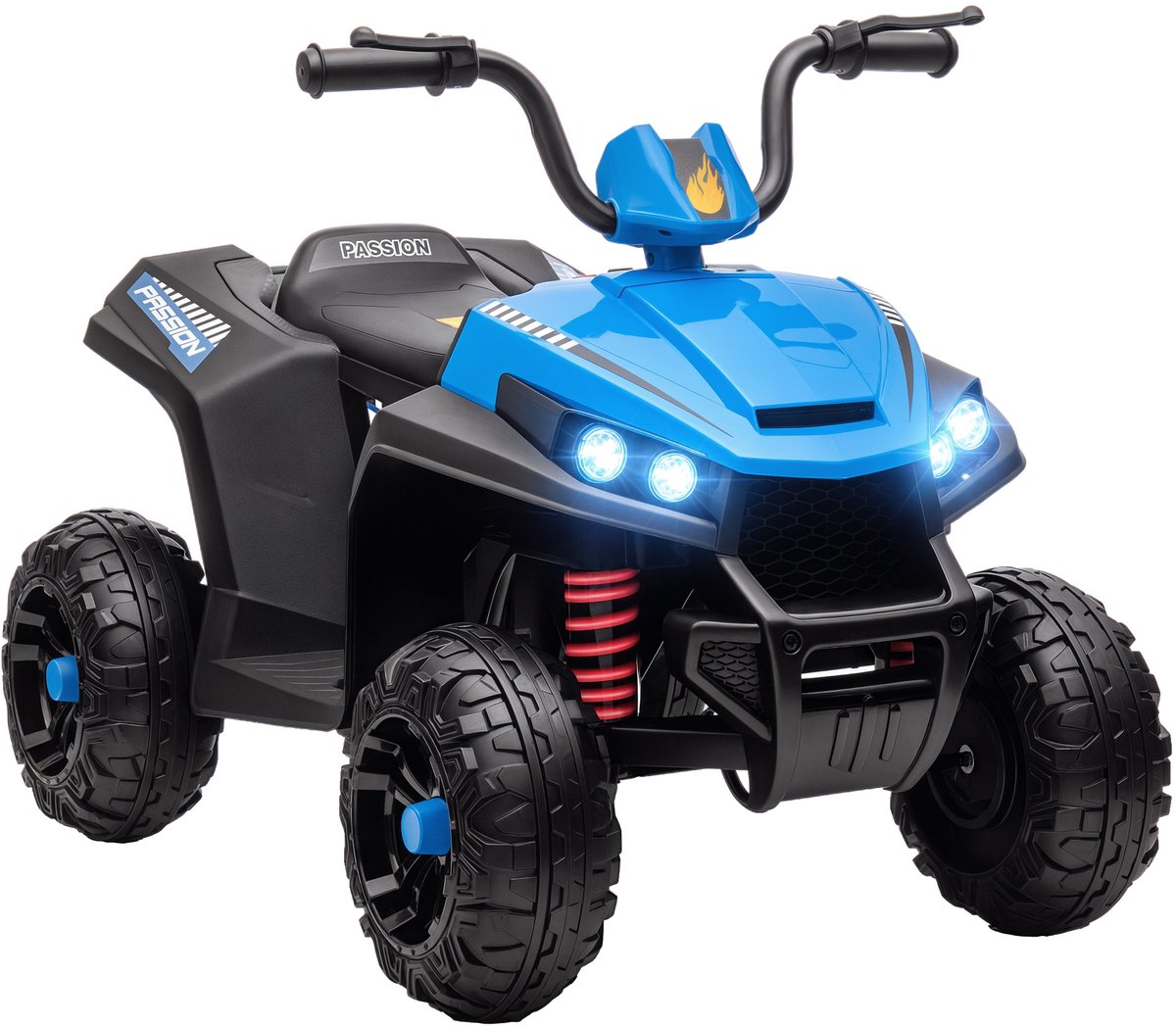 AIYAPLAY - Elektrische auto - PP - 85x55,5x62cm - Blauw