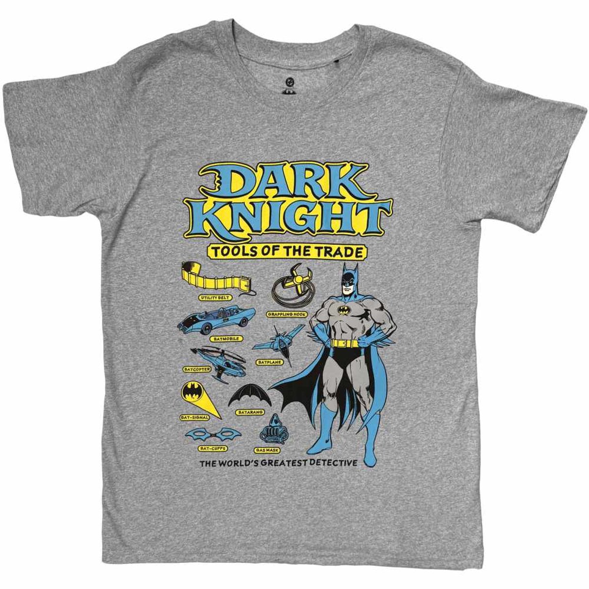 DC Comics Batman - Tools Of The Trade Heren Tshirt - M - Grijs