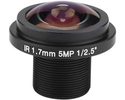 5MP Fisheye CCTV Camera Lens met M12x0.5 Bevestiging en 185° Hoek voor Beveiligingssystemen en Toezichtcamera's (1PC)