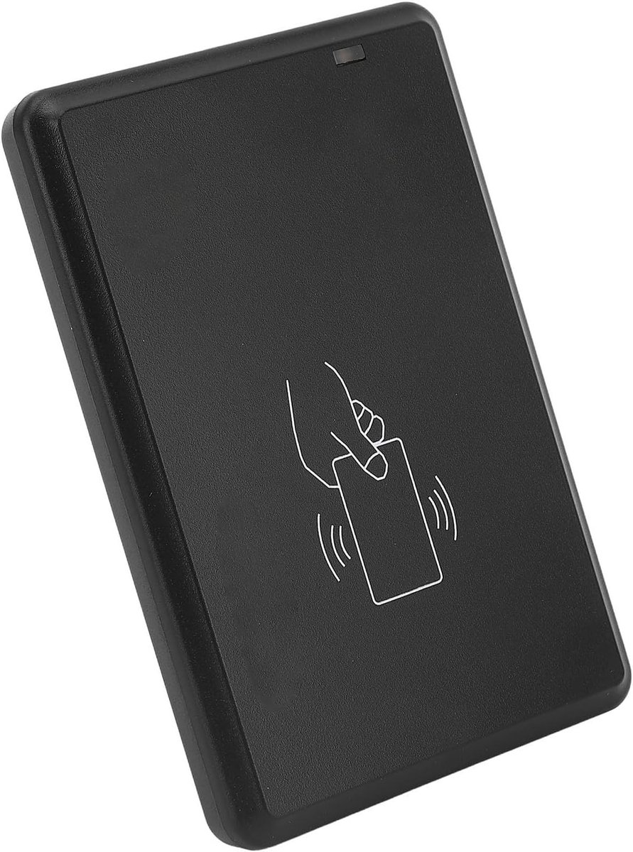 RFID Lezer voor 13.56MHz Slimme IC Kaarten - USB Lezer voor ID Kaarten en Nabijheidskaarten, Plug and Play Kaartlezer voor Toegangscontrole en Beveiliging