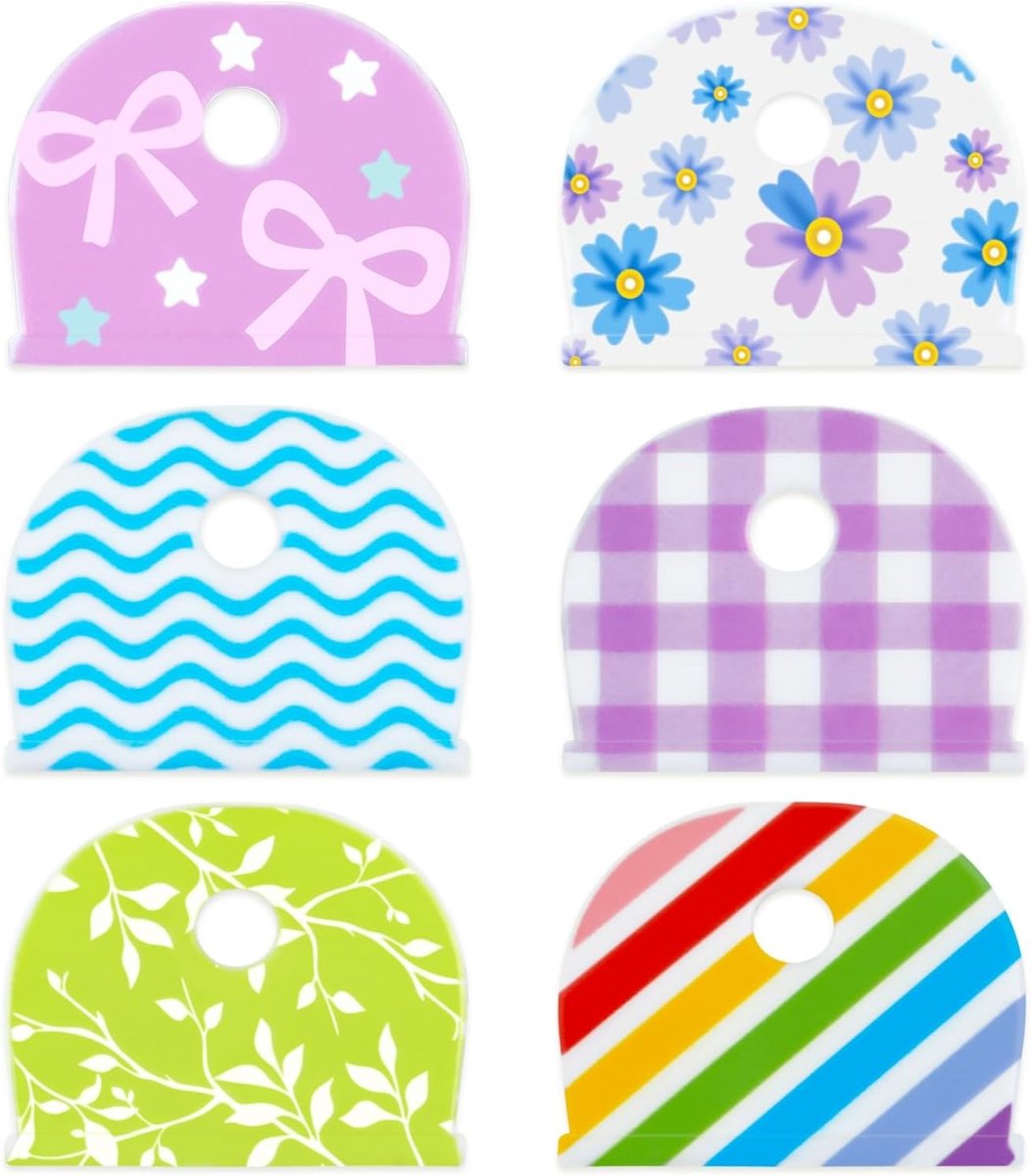 12 Sleutelcovers voor Sleutelidentificatie - Kleurcodes, Bescherming en Organisatie