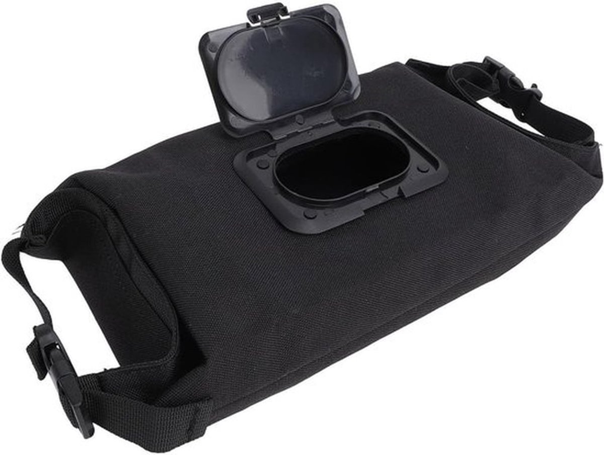 Uitgiftehouder voor natte tissues - Grote capaciteit - Reizen, camping, thuis - Uittrekbaar - Auto accessoire