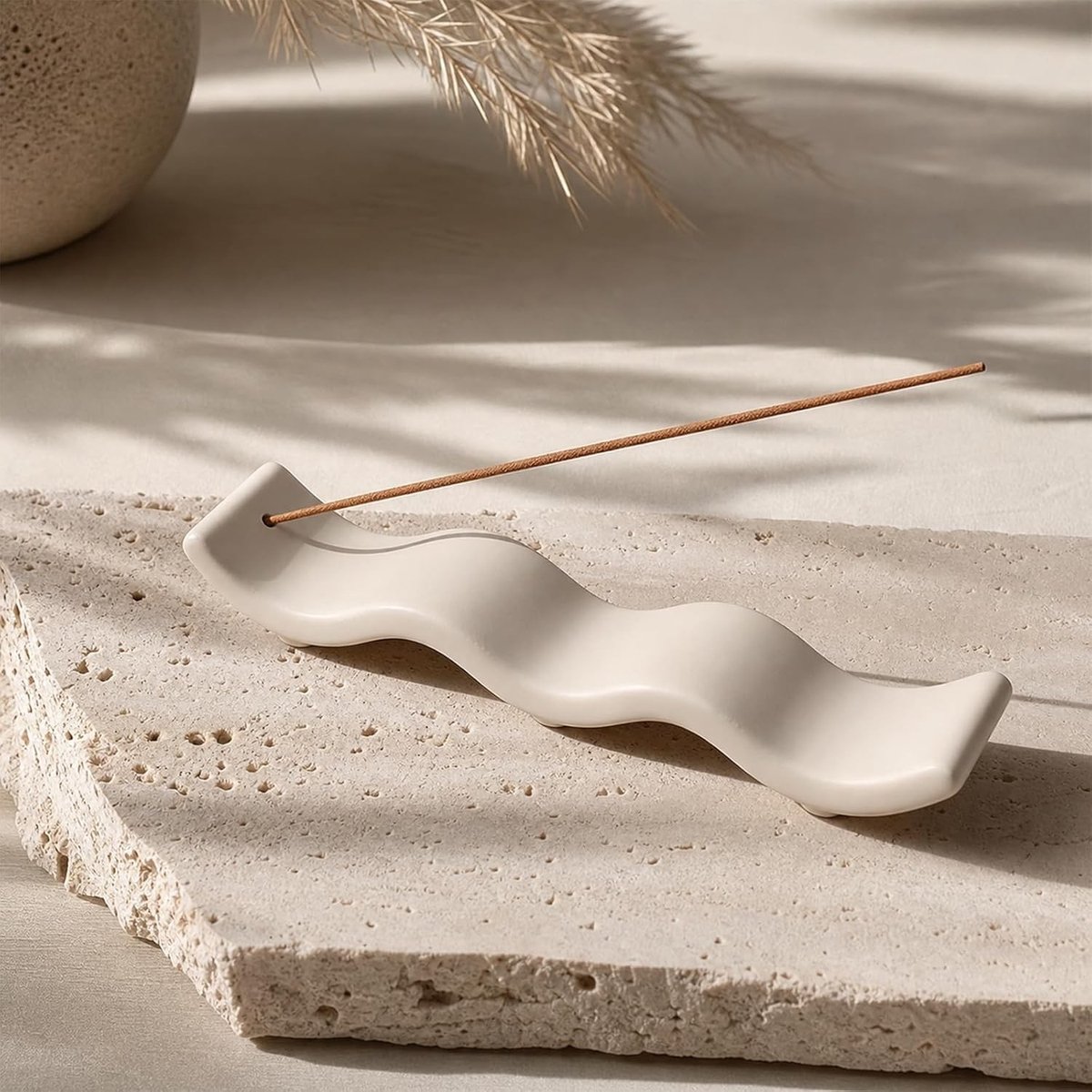 Keramische wierookhouder voor wierookstokjes, stijlvolle decoratie en aromatherapie accessoires
