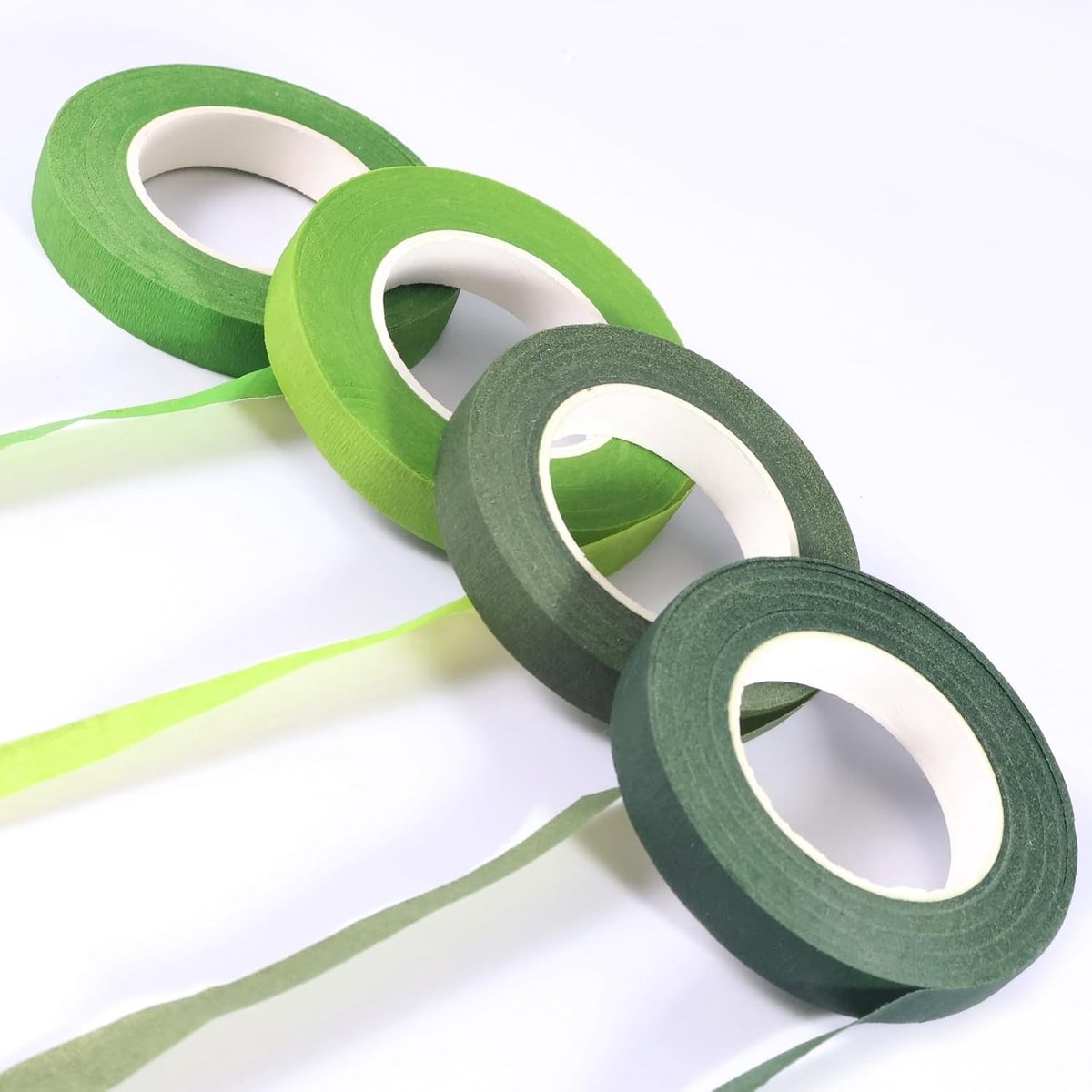 Kunstgras tape - Groen - 1,2 cm x 28 m - Bloemenlint en Bloementape voor Boeketten en Knutselprojecten